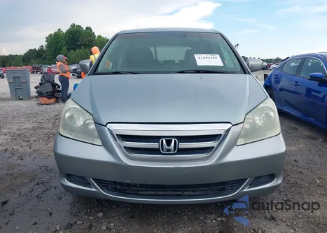 2005 Honda Odyssey Ex from USA, damaged, VIN 5FNRL38405B099614